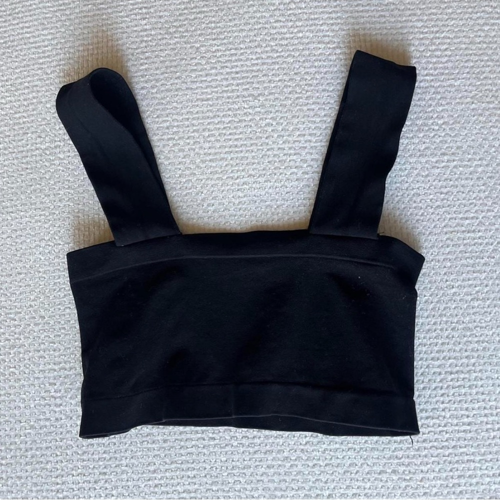 Black Crop Top